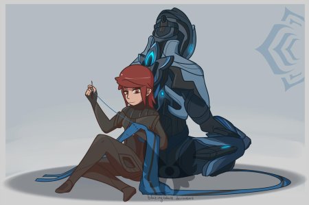 Октавия варфрейм арт