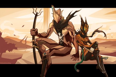 Варфрейм арт