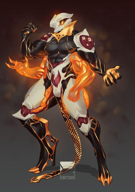 Warframe art нидус