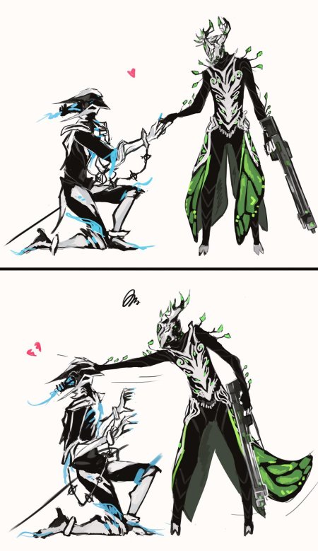 Варфрейм арты некрос