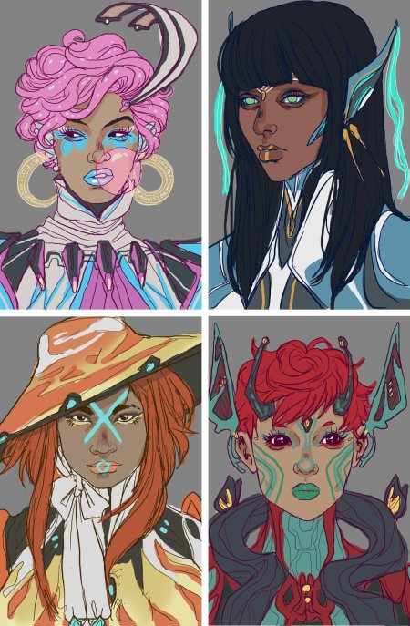 Warframe октавия палитра