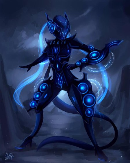 Октавия варфрейм арт