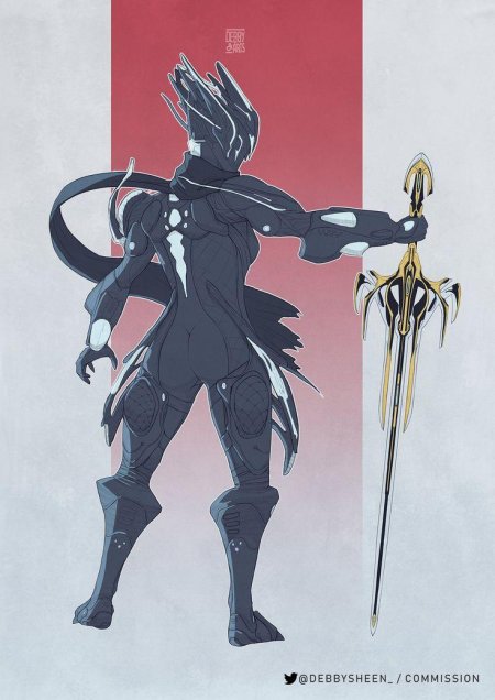 Warframe ember prime art
