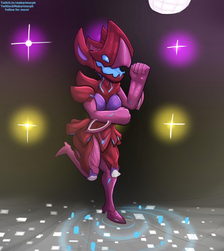 Октавия варфрейм арт