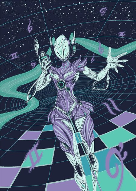 Октавия варфрейм арт