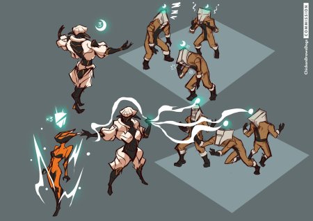 Варфрейм концепт арты