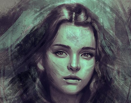 Арт женщина