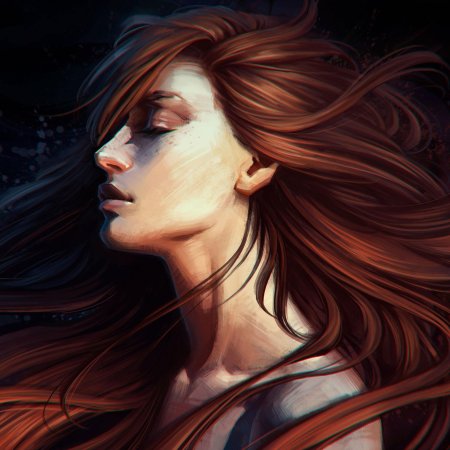 Арт девушек