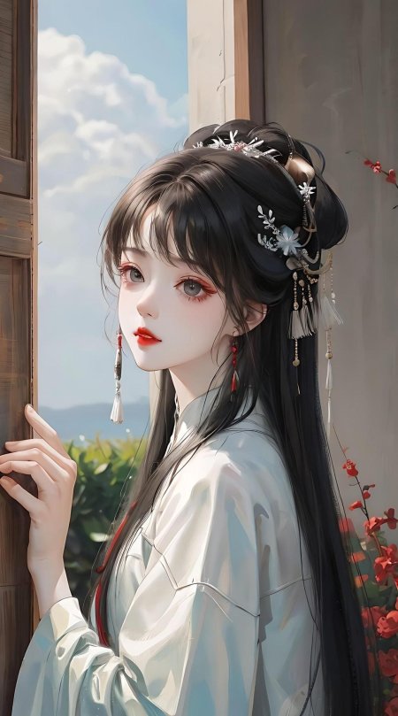 Арты красивых девушек