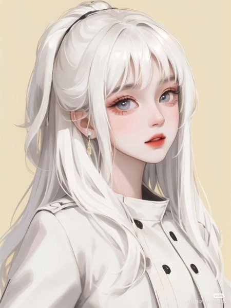 Девочка аниме арт