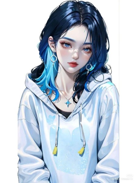 Девушка аниме арт