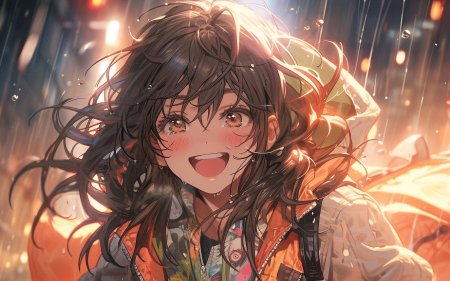 Дождь аниме