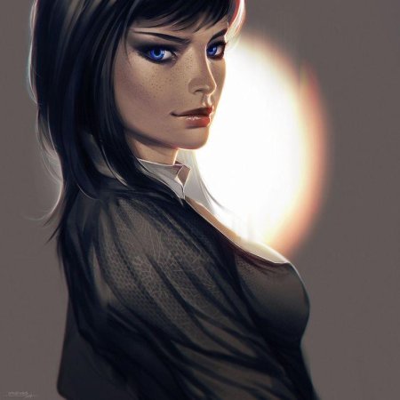 Арт девушек