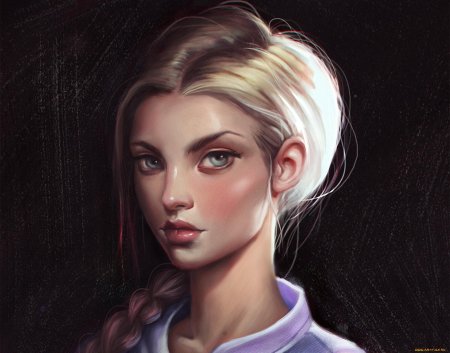 Арт девушек