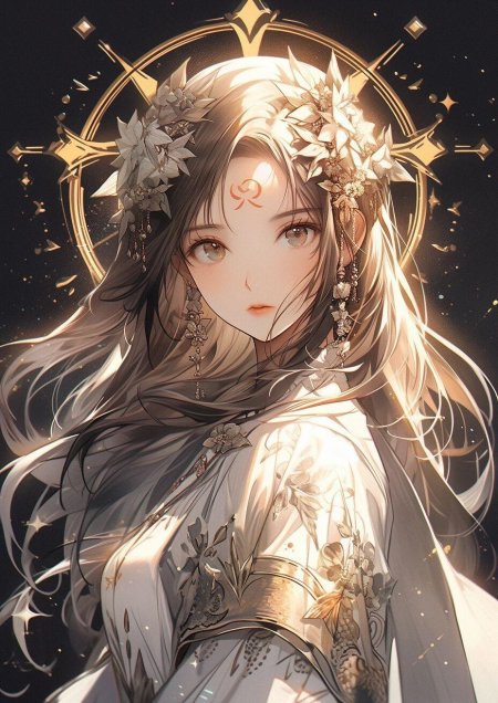 Девушка арт аниме