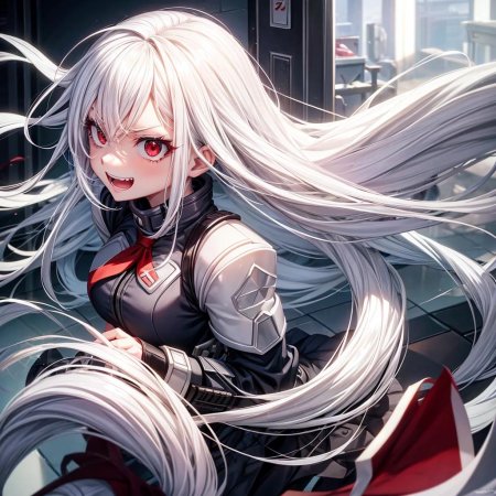 Аниме с белыми волосами