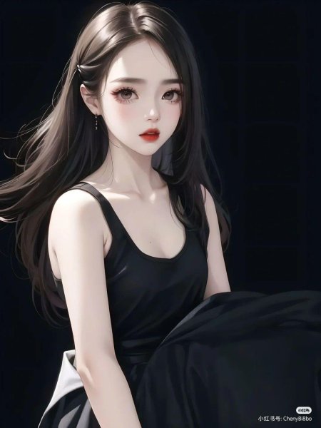 Персонаж аниме девушка