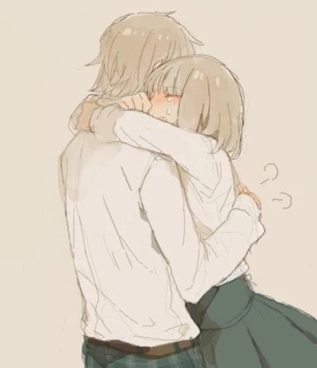 Аниме обнимания