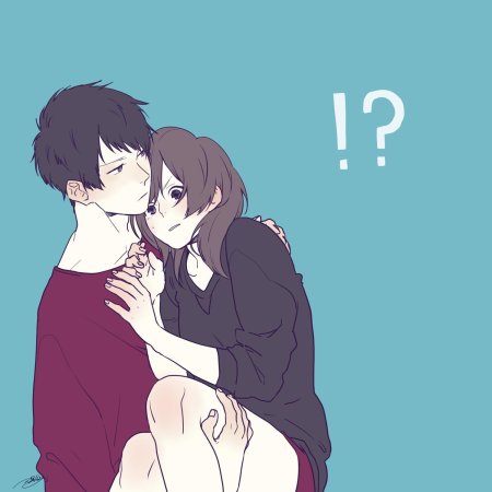 Милая аниме пара