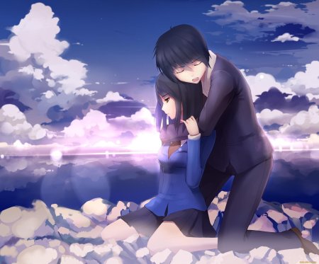 Аниме парень и девушка