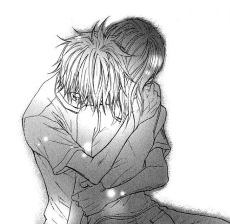 Объятия аниме