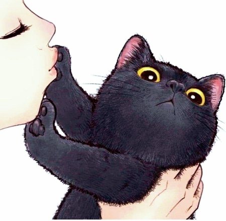 Кошка иллюстрация