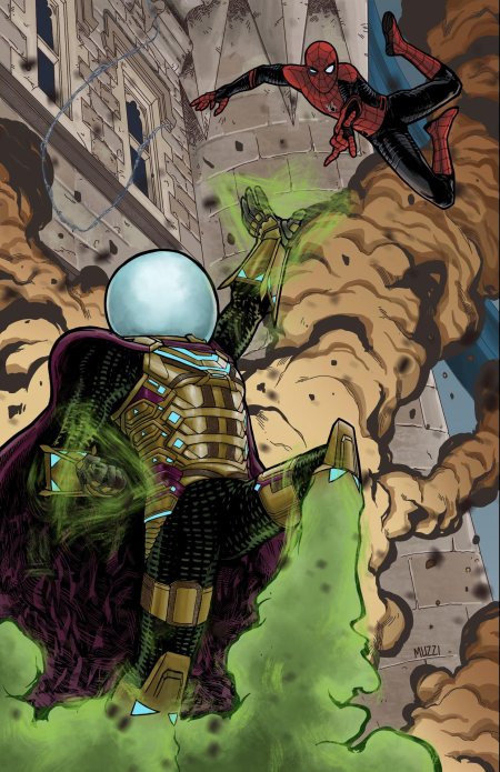 Человек паук вдали от дома мистерио