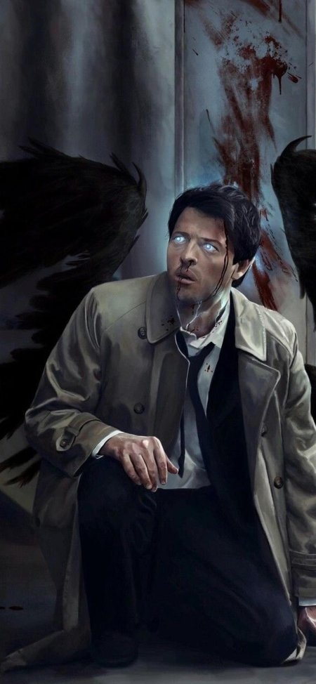 Ангел кастиэль сверхъестественное