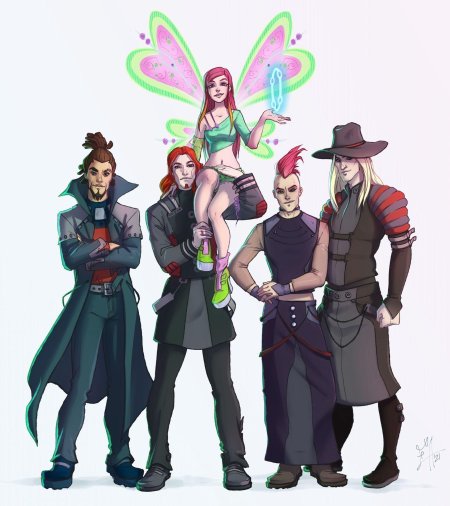 Винкс рокси и огрон комикс