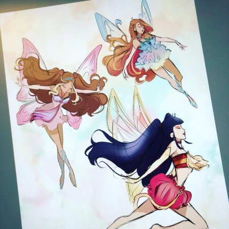 Референс винкс энчантикс