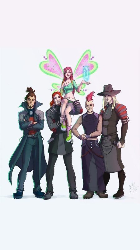 Винкс маги черного круга анаган