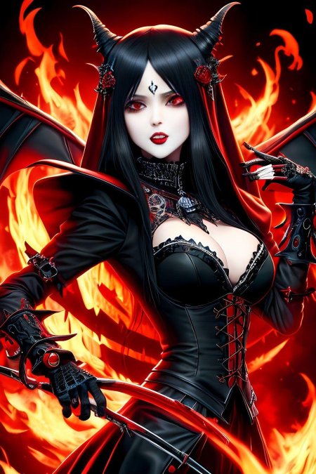 Девушка сатана