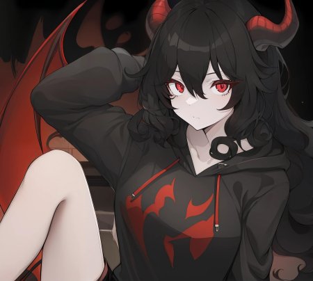 Аниме девушка демон