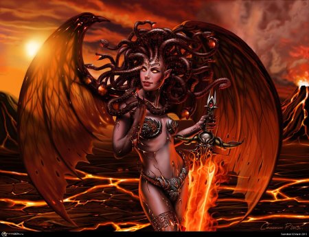 Демоница касикандриэра королева ада