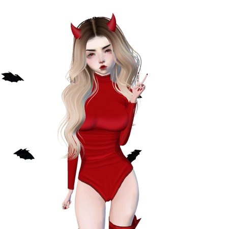 Стикер дьяволица