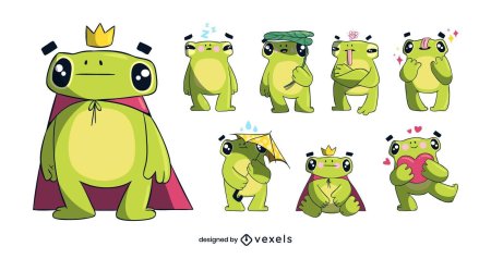 Стикеры инди кид лягушка