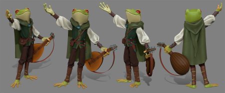 Лягушка бард днд