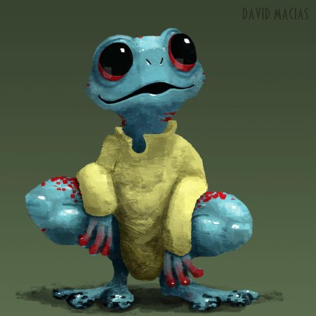 Лягушка монстр