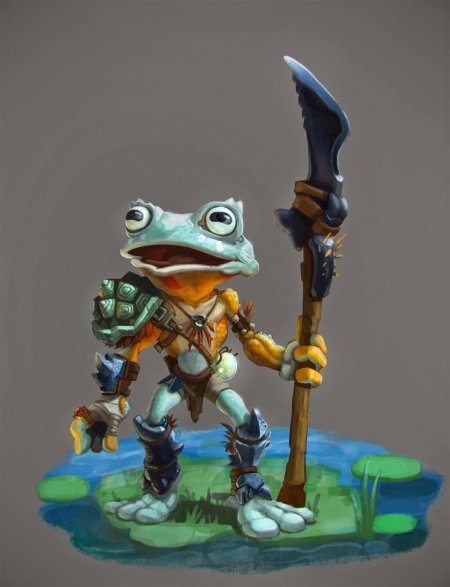Лягушка воин