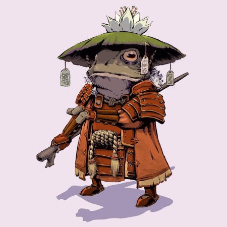 Днд жаба самурай