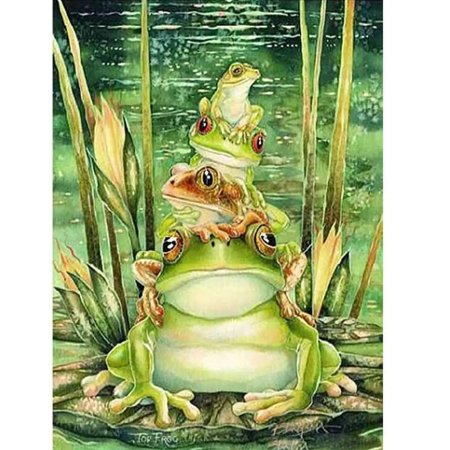 Лягушка картина