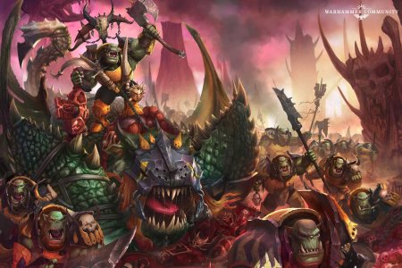 Орки хаоса вархаммер