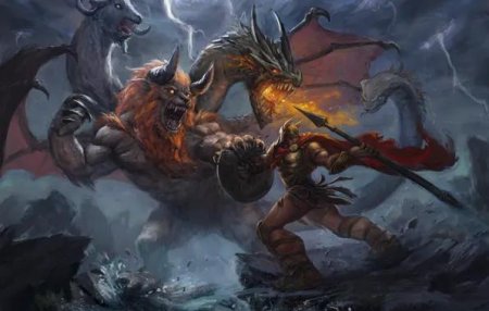 Фэнтези воин