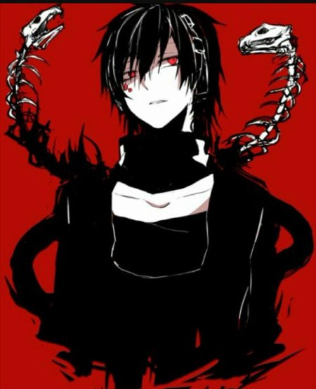 Аниме парень псих