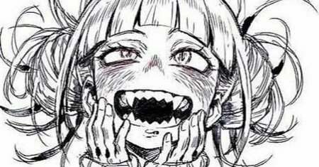 Тога геройская академия ахегао