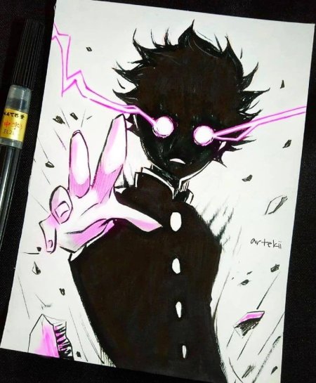 Аниме моб психо