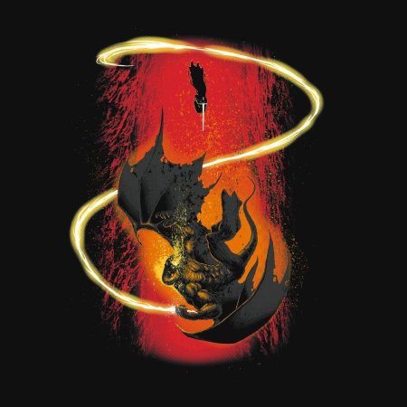 Дракон с огнем