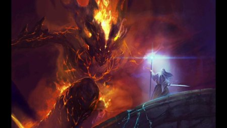 Гэндальф и балрог