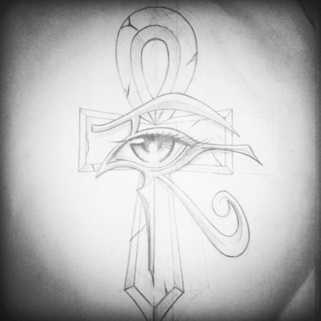 Анубис глаз гора анкх