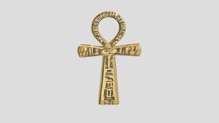 Египетский крест анкх золотой